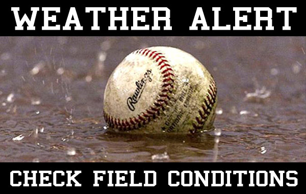 Weather Alert - Check Field Conditions