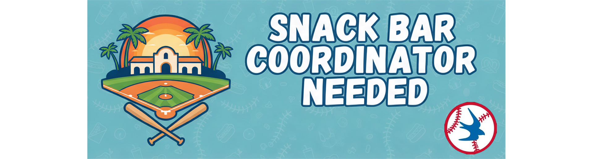 Snack Bar Coordinator Needed